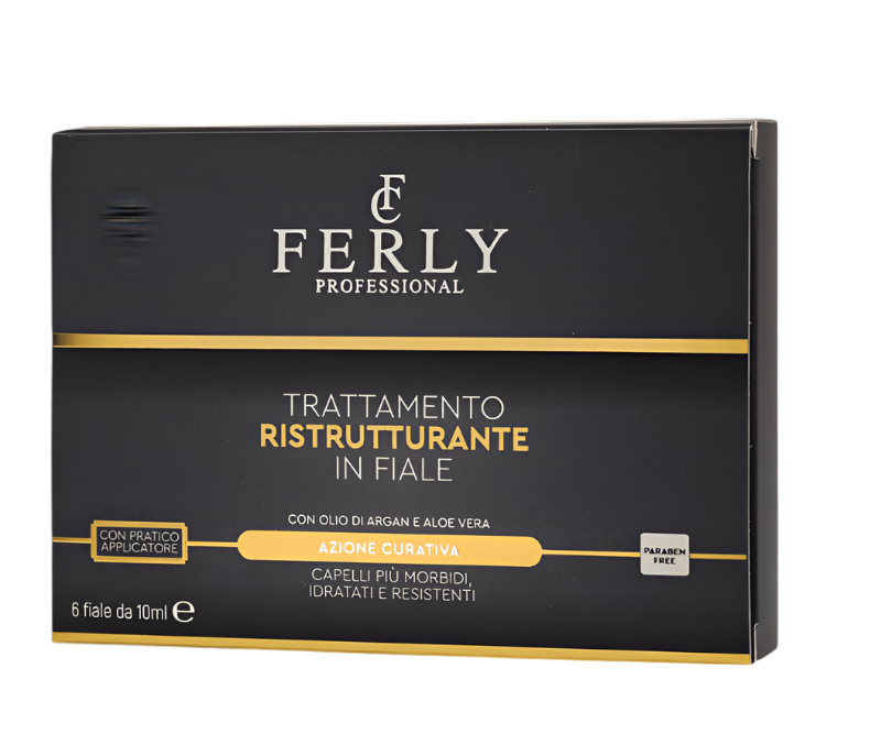 Ferly Fiale Ristrutturanti: Trattamento Intensivo per Capelli Rigenerati