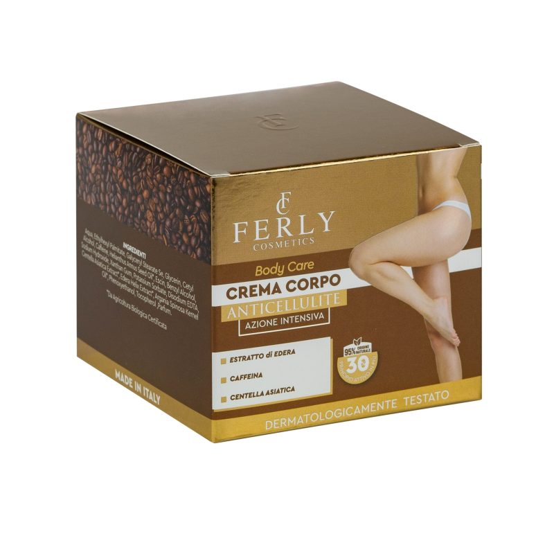 Crema Corpo Anticellulite Ferly Cosmetics: pelle tonica e compatta