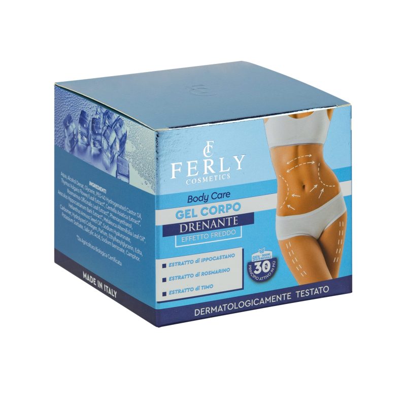 Gel Corpo Drenante Effetto Freddo - Freschezza e Relax per il Corpo