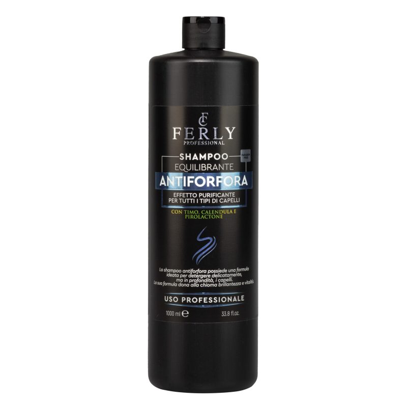 Shampoo Equilibrante Antiforfora Ferly Professional - Purificante per Capelli Vitali e Brillanti