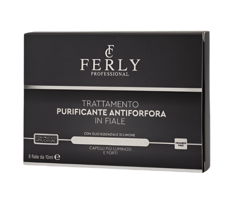 Trattamento Purificante Antiforfora Ferly Professional - Azione Purificante per Capelli Grassi